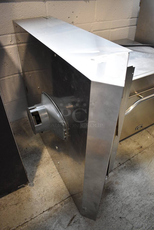 Cadco Unox Stainless Steel Commercial Grease Hood. 220-240 Volts, 1 Phase. 30x37x14 - Image 6 of 6