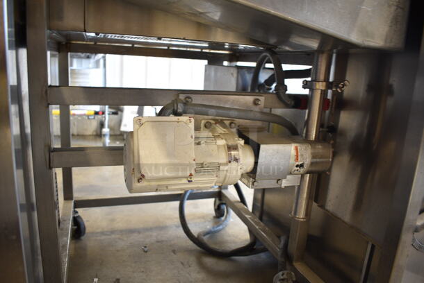 Belshaw TG-50 Stainless Steel Commercial Floor Style Thermoglaze Icing Station. Comes w/ Commercial Casters. 208 Volts, 1 Phase. - Image 6 of 8