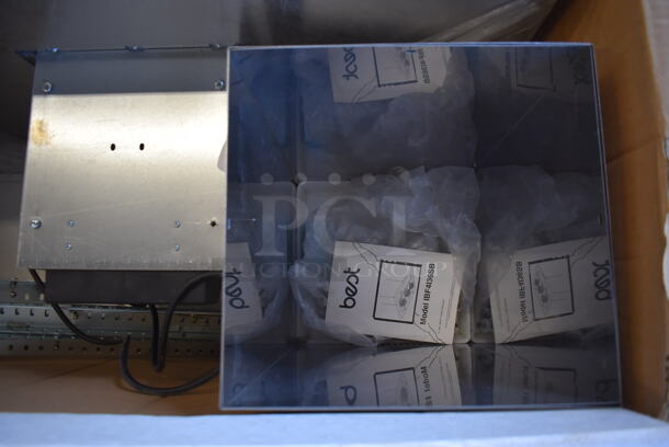 BRAND NEW SCRATCH AND DENT! Best IBF4I36SB Stainless Steel 36 Inch 400 Max Blower CFM Island Range Hood. Stock Picture Used For Gallery Picture. - Image 4 of 10