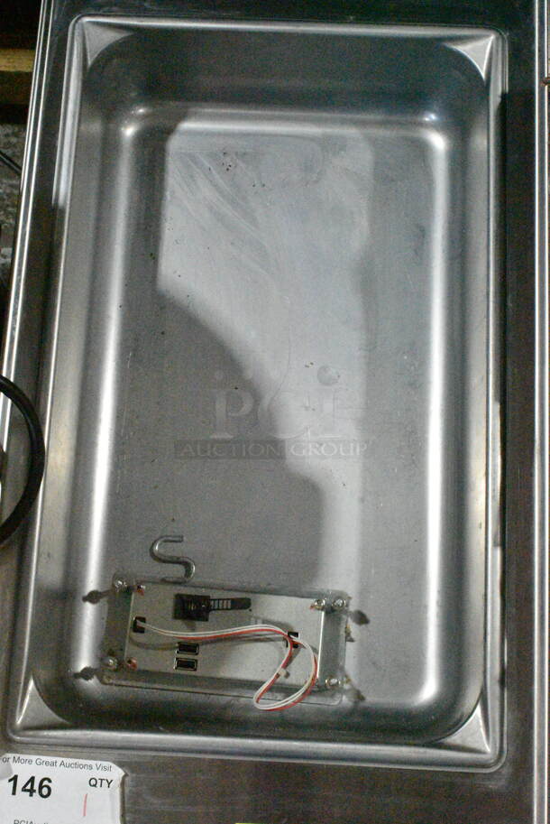 Vollrath FC-6IH Stainless Steel Commercial Drop In Steam Table. 208-240 Volts, 1 Phase.  - Image 3 of 7