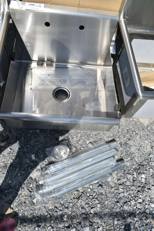 BRAND NEW SCRATCH AND DENT! Stainless Steel Single Bay Sink.  - Image 3 of 6