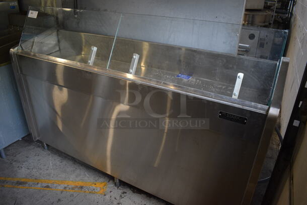 Stark Stainless Steel Commercial Prep Station w/ Sneeze Guard. 72x20x49 - Image 5 of 5