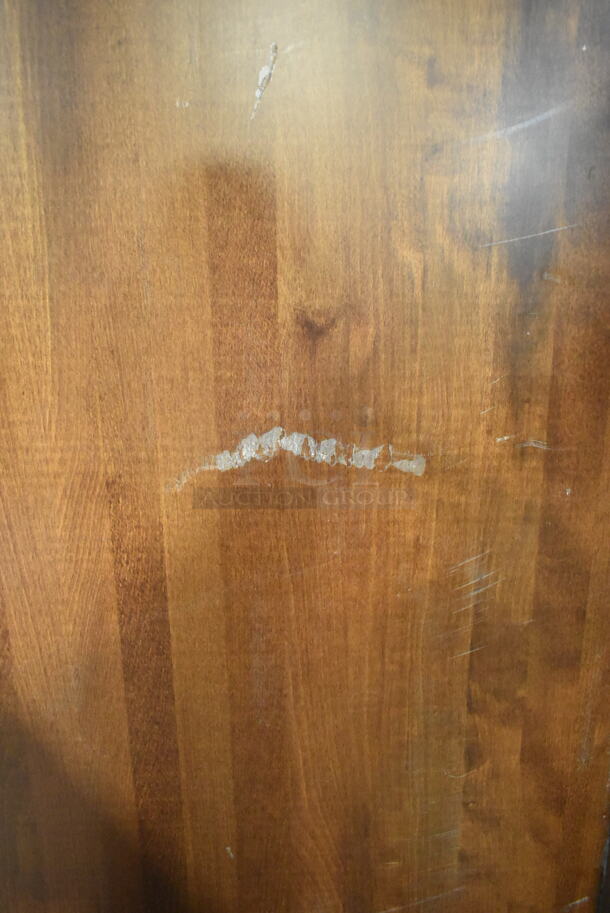 2 Wooden Tabletops. 2 Times Your Bid! - Image 4 of 4
