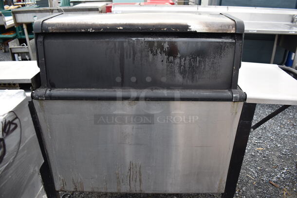 Weber Summit Metal Outdoor Propane Gas Powered Grill w/ Right Side Single Burner Range on Commercial Casters. 78x28x48 - Image 11 of 12