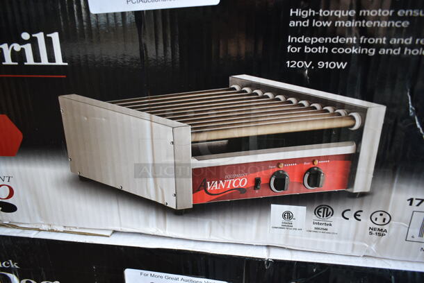 BRAND NEW SCRATCH AND DENT! 2023 Avantco 177RG1830NS Stainless Steel Commercial Countertop Hot Dog Roller. 120 Volts, 1 Phase. Tested and Working! - Image 3 of 6