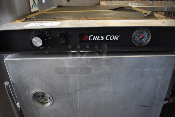 CresCor Model H339188C Metal Commercial Single Door Warming Cabinet on Commercial Casters. 120 Volts, 1 Phase. 23x30x37. Tested and Does Not Power On - Image 4 of 6