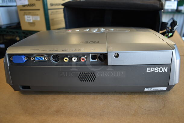 Epson EMP-X3 Projector in Bag. 100-240 Volts, 1 Phase.  - Image 6 of 10