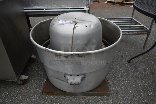 Dayton Metal Commercial Rooftop Mushroom Exhaust Fan. 115/208 Volts, 1 Phase. - Image 1 of 3