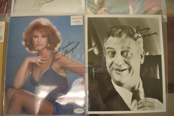 12 Autographed Headshots Including Three's Company Cast, Bette Midler, John Travolta, Gene Kelly, and Arnold Schwarzenegger. 12 Times Your Bid! - Image 3 of 8