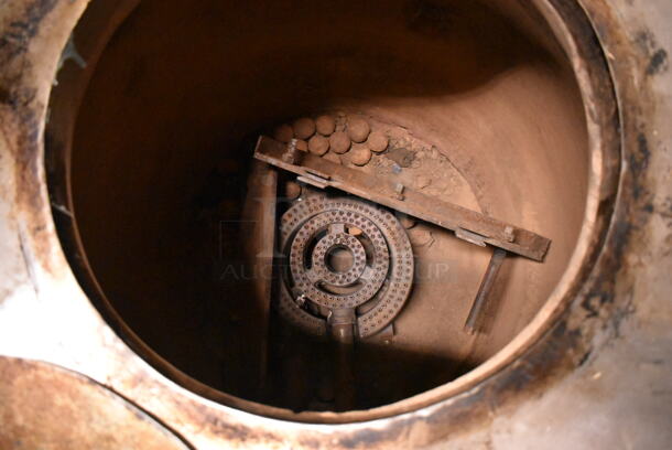 Stainless Steel Commercial Tandoor Tandoori Oven on Commercial Casters.  - Image 4 of 8