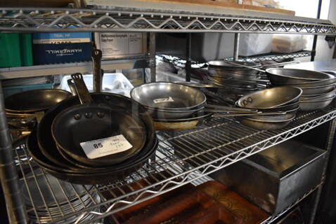 ALL ONE MONEY! Tier Lot of Various Metal Skillets