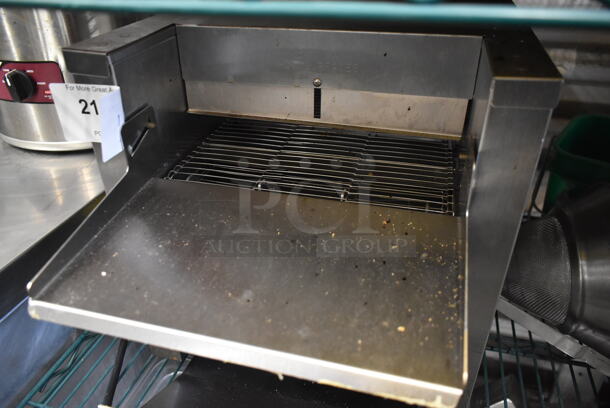 Belleco JT2-HC Stainless Steel Commercial Countertop Electric Powered Conveyor Toaster Oven. 120 Volts, 1 Phase. Tested and Working! - Image 4 of 5
