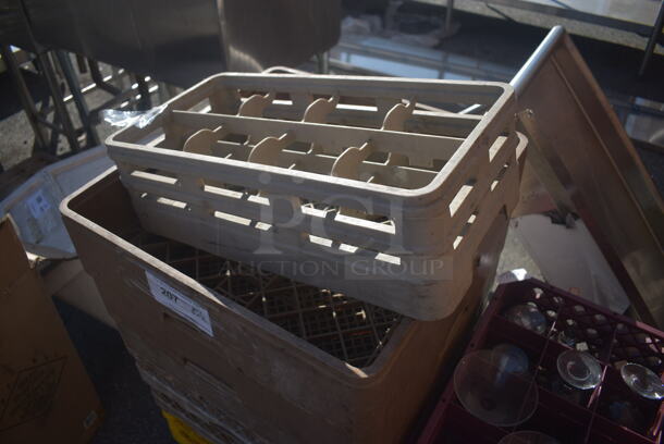 ALL ONE MONEY! Lot of Caddies In Variety of Colors, Wine Glasses, Cocktail Glasses AND MORE!  - Image 3 of 5