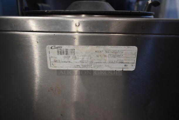 Curtis Gemini GFM-612ILD-10 Stainless Steel Commercial Countertop Coffee Machine w/ Hot Water Dispenser, 2 Metal Brew Baskets and 1 Satellite Dispenser. 220 Volts. - Image 6 of 8