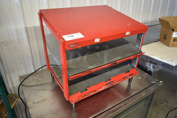 Hatco GRPWS-2418D Metal Commercial Countertop Electric Powered 2 Tier Warming Display Case. 120 Volts, 1 Phase. Tested and Working! - Image 2 of 5