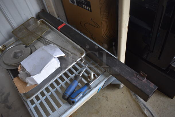 ALL ONE MONEY! Lot of Various Items Including Vulcan Kickplate and Metal Baking Pan! - Image 4 of 5