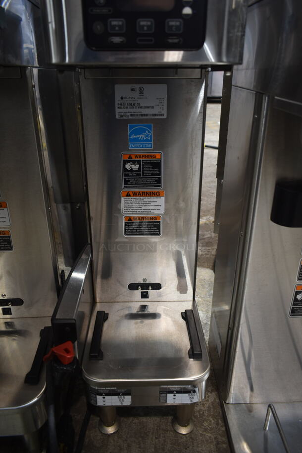 2020 Bunn ICB SH ENERGY STAR Stainless Steel Commercial Countertop Iced Tea Machine w/ Hot Water Dispenser. 120/208 Volts, 1 Phase.  - Image 4 of 4
