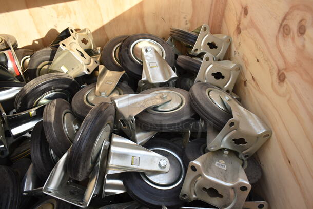 ALL ONE MONEY! Lot of 165 Commercial Casters.  - Image 5 of 6
