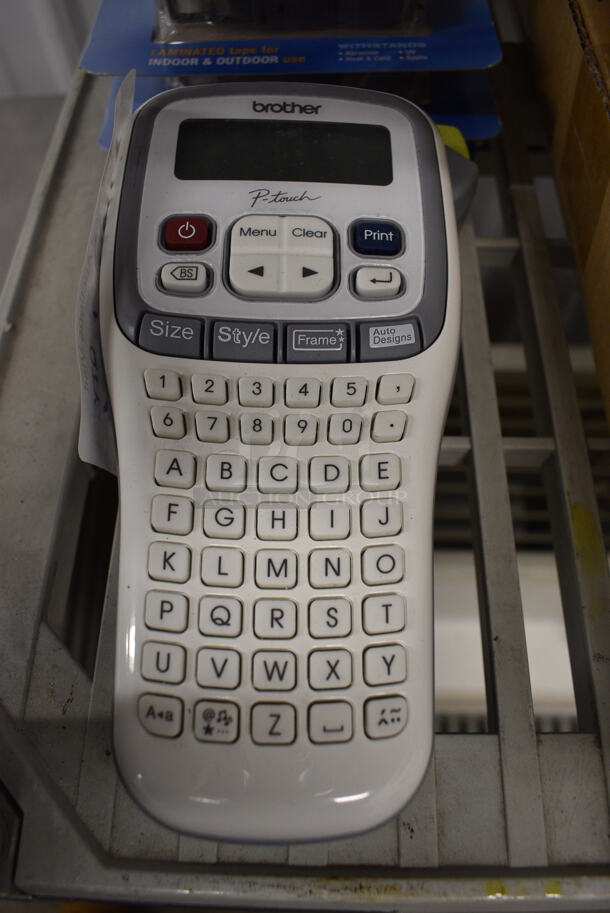 Brother Ptouch Label Printer w/ 3 Ink Cartridges. 4x2x8 - Image 3 of 4