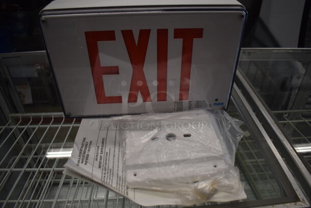 2 Exit Signs. Includes 12x9x3. 2 Times Your Bid! - Image 8 of 12