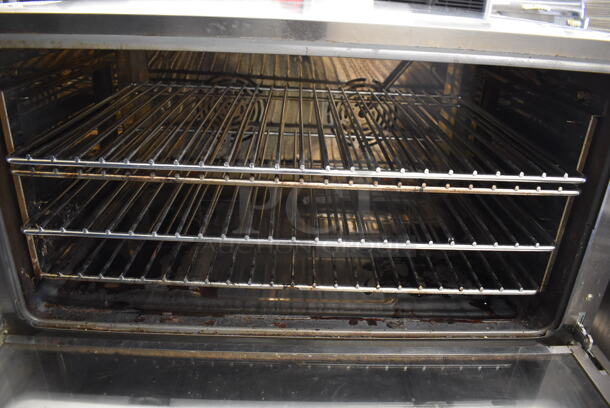 Cook Rite Stainless Steel Commercial Countertop Electric Powered Convection Oven w/ View Through Door and Metal Oven Racks. 208-240 Volts, 1 Phase. 32x27x19 - Image 5 of 6