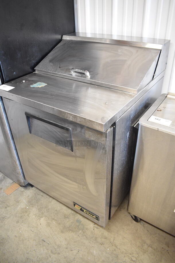True TSSU-27-8 Stainless Steel Commercial Sandwich Salad Prep Table Bain Marie Mega Top. 115 Volts, 1 Phase. Tested and Working! - Image 2 of 6