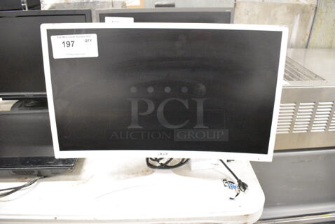 Acer Model ED242QR 24" Computer Monitor.