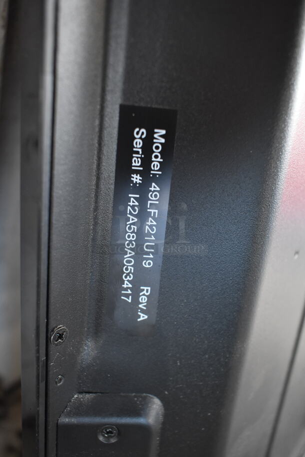 Toshiba 49LF421U19 49" Television. Buyer Must Pick Up - We Will Not Ship This Item. Tested and Working! - Image 9 of 9