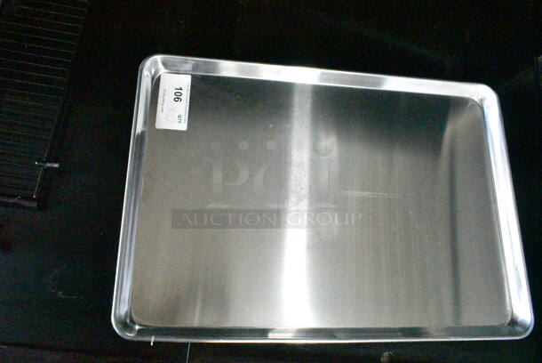 12 BRAND NEW SCRATCH AND DENT! Thunder Group ALSP1826 Full Size Sheet Pan. 12 Times Your Bid! - Image 3 of 4