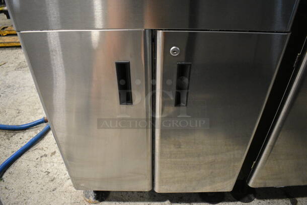 2016 Hoshizaki DCM-500BAH Stainless Steel Commercial Ice Maker and Dispenser on Hoshizaki SD-500 Cabinet Stand. 115-120 Volts, 1 Phase. 26x23x73 - Image 5 of 7