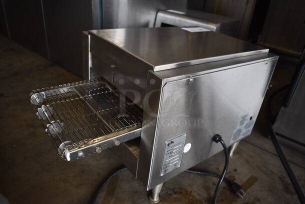 Star Holman 210HX-V01 Stainless Steel Commercial Countertop Electric Powered Conveyor Pizza Oven. 120 Volts, 1 Phase. 14x30x14.5. Tested and Working! - Image 6 of 6
