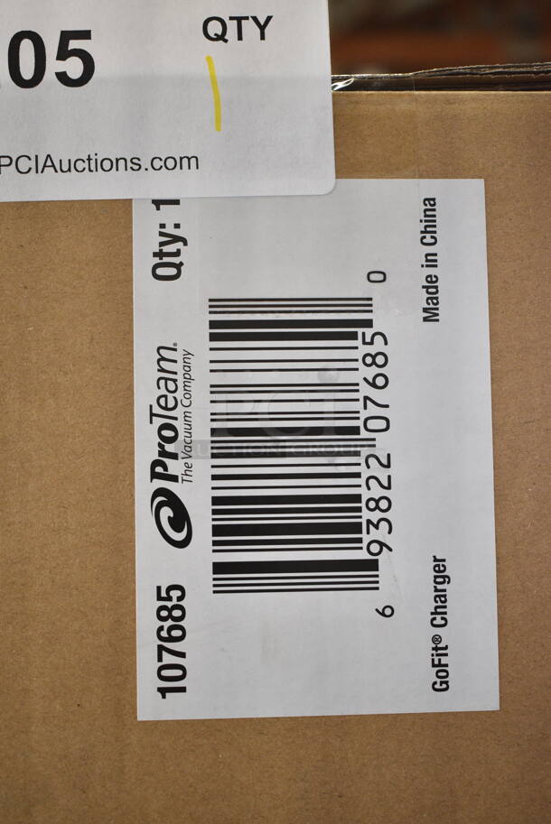 BRAND NEW SCRATCH AND DENT! ProTeam 107685 GoFit Battery Charger.  - Image 2 of 3