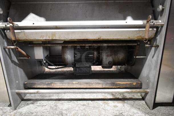 Seewer Rondo SPR53A Stainless Steel Commercial Countertop Dough Sheeter. Cannot Test Due To Cut Power Cord - Image 3 of 8
