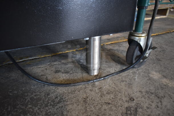 BRAND NEW SCRATCH AND DENT! 2018 Minus Forty 07-CSGF-01-1C000-BK-RH3SHELF Metal Commercial Mini Cooler Merchandiser. 115 Volts, 1 Phase. Tested and Working! - Image 3 of 5