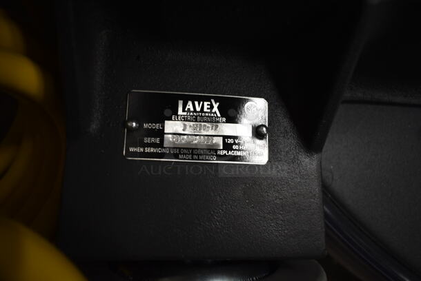 BRAND NEW SCRATCH AND DENT! Lavex B-1500-FP Metal Commercial 20" Heavy-Duty High Speed Dust-Control Burnisher with Floating Handle. 120 Volts, 1 Phase. Tested and Working! - Image 7 of 7