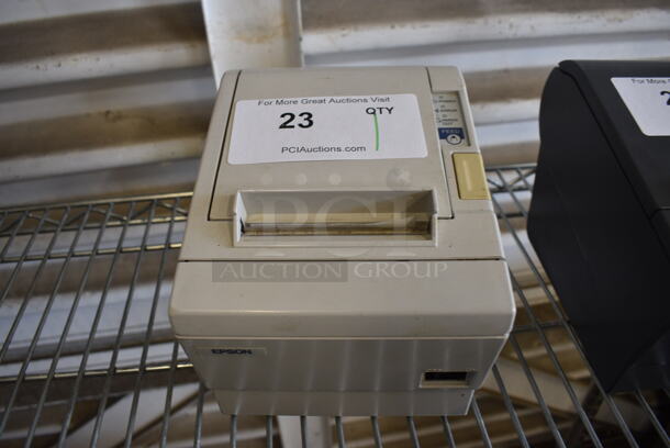 Epson Model M129C Receipt Printer. 6x8x6