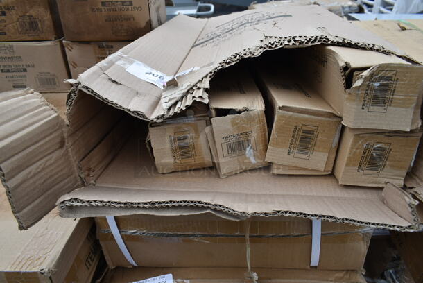 2 Boxes of 10 BRAND NEW SCRATCH AND DENT! Lancaster Table & Seating 164TCOLROD25 25 3/16" Standard Height Table Base Column and Rod. Missing 5. 2 Times Your Bid! - Image 2 of 3