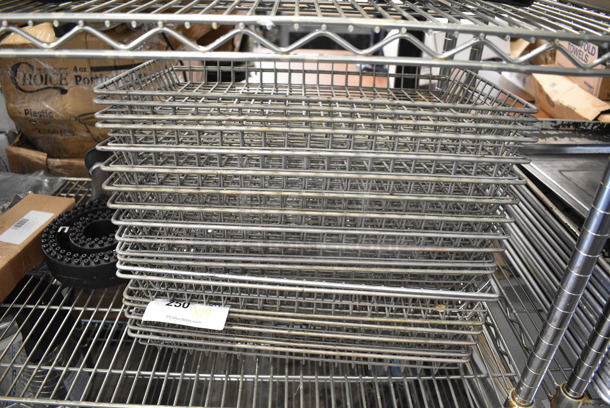 19 Metal Wire Baskets. 19 Times Your Bid!  - Image 1 of 3