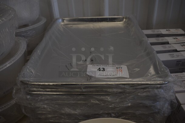 19 BRAND NEW! 19 Metal Half Size Baking Pans. 13x18x1. 19 Times Your Bid! - Image 3 of 3