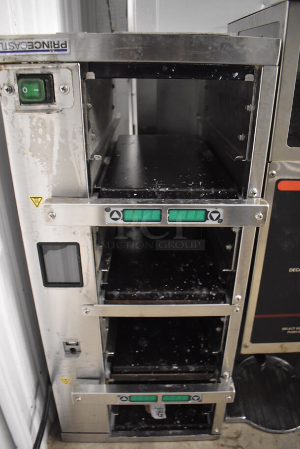 Prince Castle Stainless Steel Commercial Countertop Dedicated Holding Cabinet. 12x16x26. Tested and Working! - Image 3 of 4