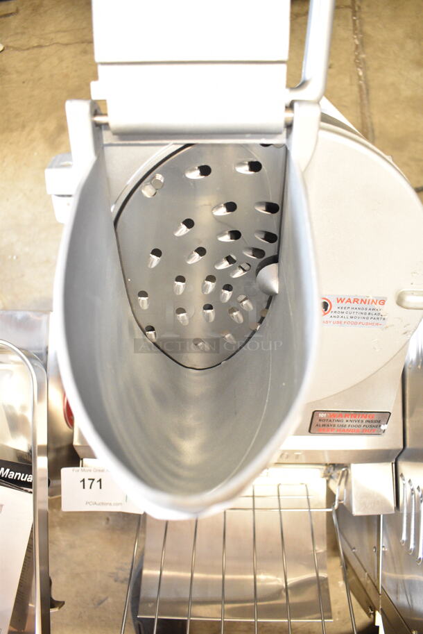 BRAND NEW SCRATCH AND DENT! Avantco 177MX20SHRDR Metal Pelican Head Shredder Attachment for MX20 - Image 5 of 8