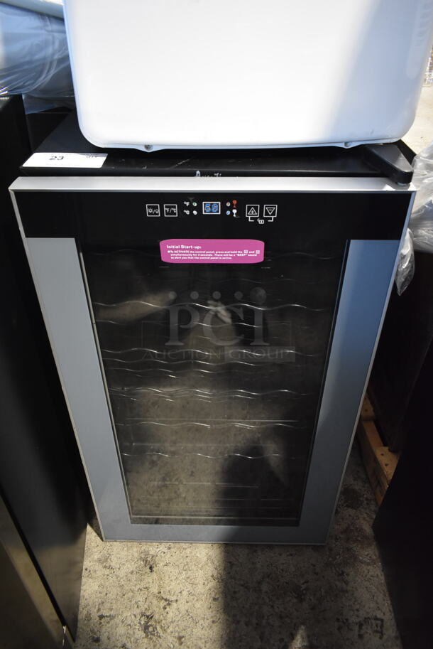 BRAND NEW SCRATCH AND DENT! Avanti WC3406 34 Bottle Capacity Freestanding Wine Cooler. 115 Volts, 1 Phase. Tested and Working! - Image 1 of 4