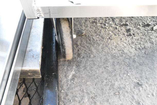 BRAND NEW! Dinex DXPDHOR20UP Metal Commercial Pan Transport Rack on Commercial Casters.  - Image 3 of 4