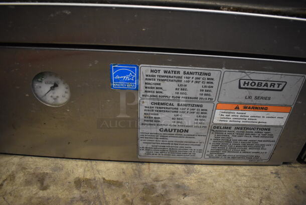 Hobart LXIH ENERGY STAR Stainless Steel Commercial Undercounter Dishwasher. 120/208-240 Volts, 1 Phase. 24x26x35 - Image 7 of 7