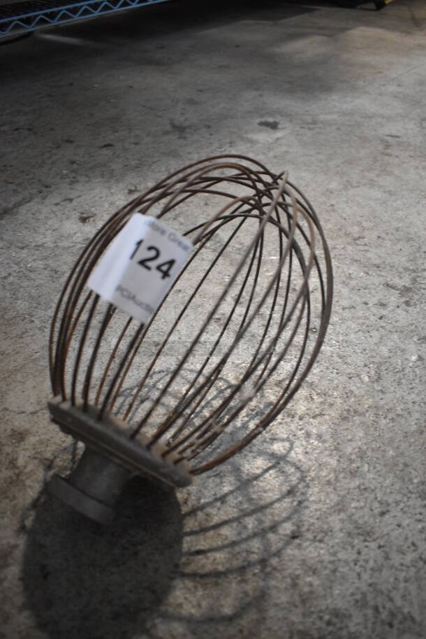 Metal Commercial Whisk Attachment for Hobart Mixer. 7x7x11 - Image 2 of 3
