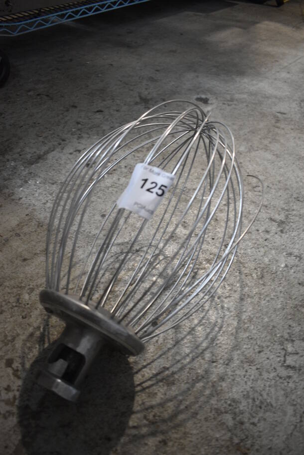 Metal Commercial Whisk Attachment for Hobart Mixer. 9x9x16 - Image 2 of 3