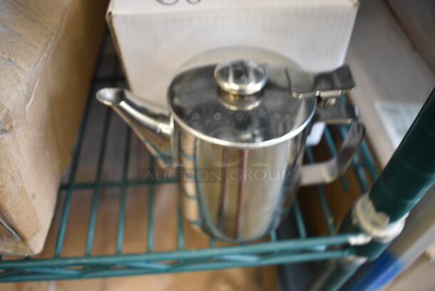 3 BRAND NEW IN BOX! Stainless Steel Pitchers. 5.5x3.5x4. 3 Times Your Bid! - Image 3 of 3
