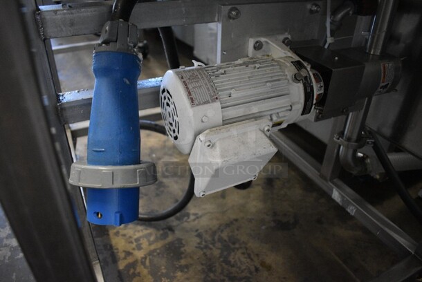 Belshaw Adamatic Model TG50 Stainless Steel Commercial Floor Style Thermoglaze Icing Machine on Commercial Casters. 208 Volts, 1 Phase. 80x33.5x54.5. - Image 5 of 6