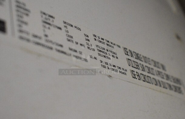 GE Model AHC18DYL1 Metal Window Mount Air Conditioning Unit. 208 Volts, 1 Phase. 24x27x19 - Image 6 of 7