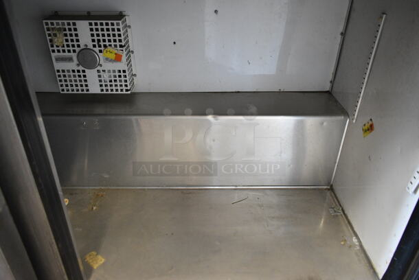 True TWT-60F Stainless Steel Commercial 2 Door Work Top Freezer on Commercial Casters. 115 Volts, 1 Phase. Tested and Powers On But Does Not Get Cold - Image 2 of 5